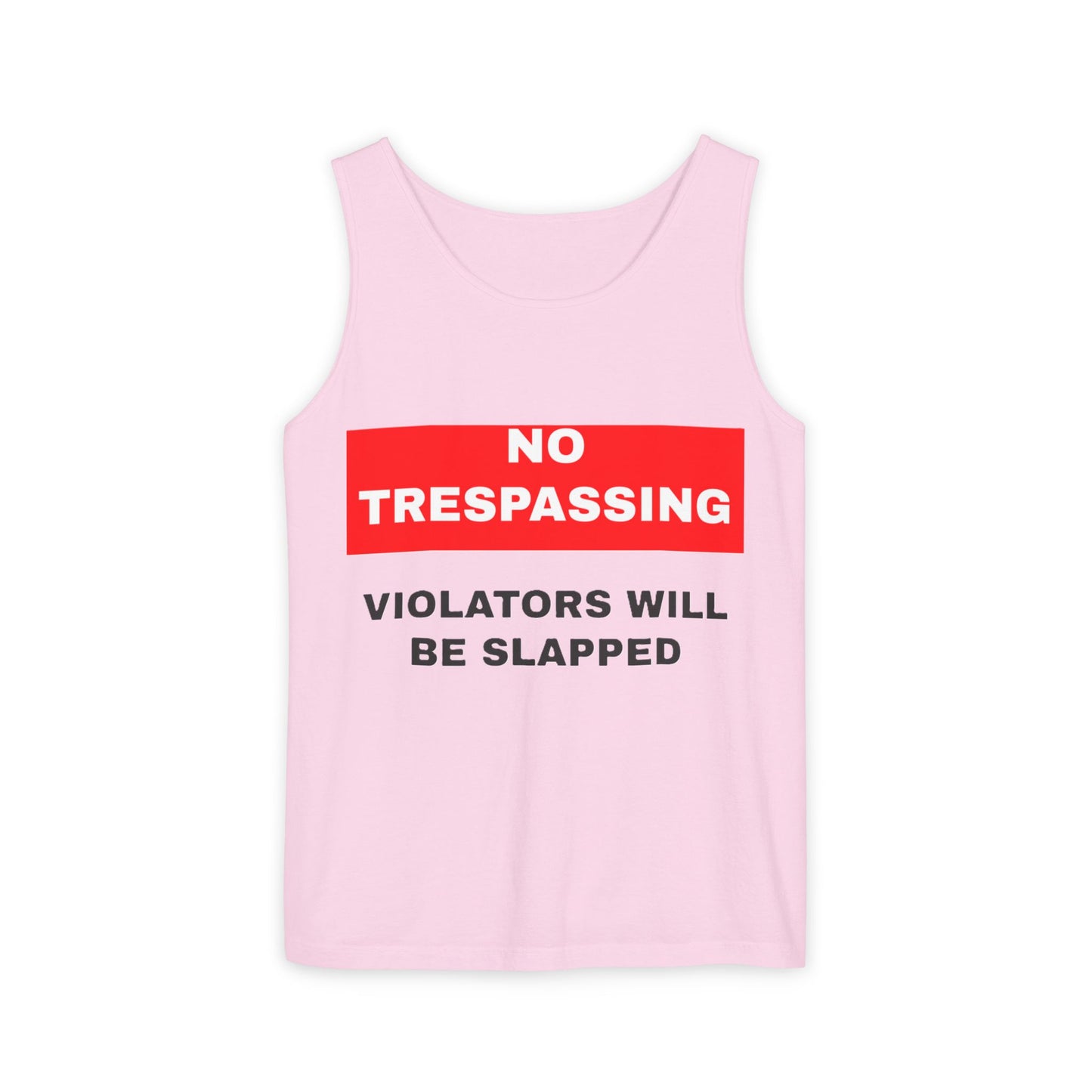 No Trespassing Tank Top