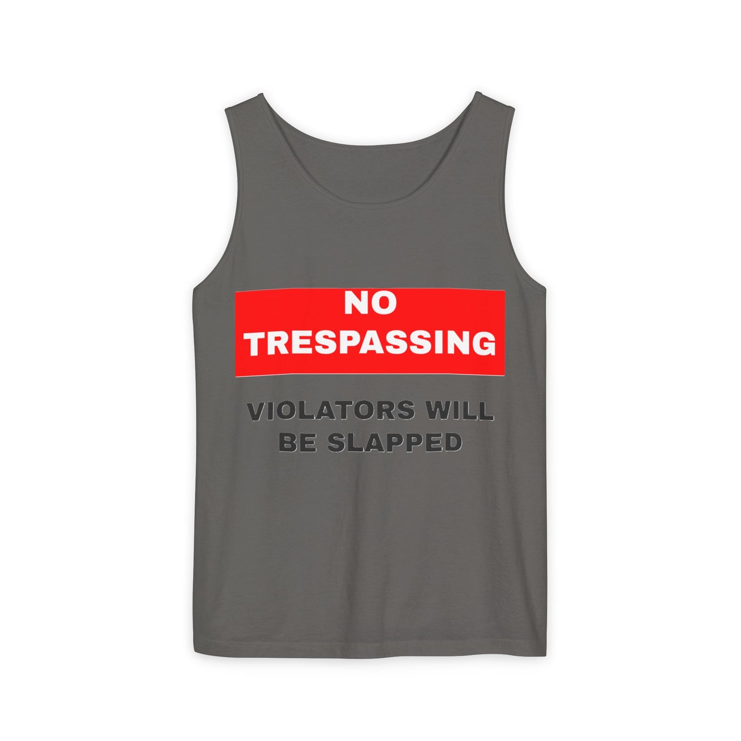 No Trespassing Tank Top