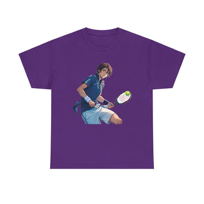 Anime Tennis 1 - Unisex Heavy Cotton T-Shirt