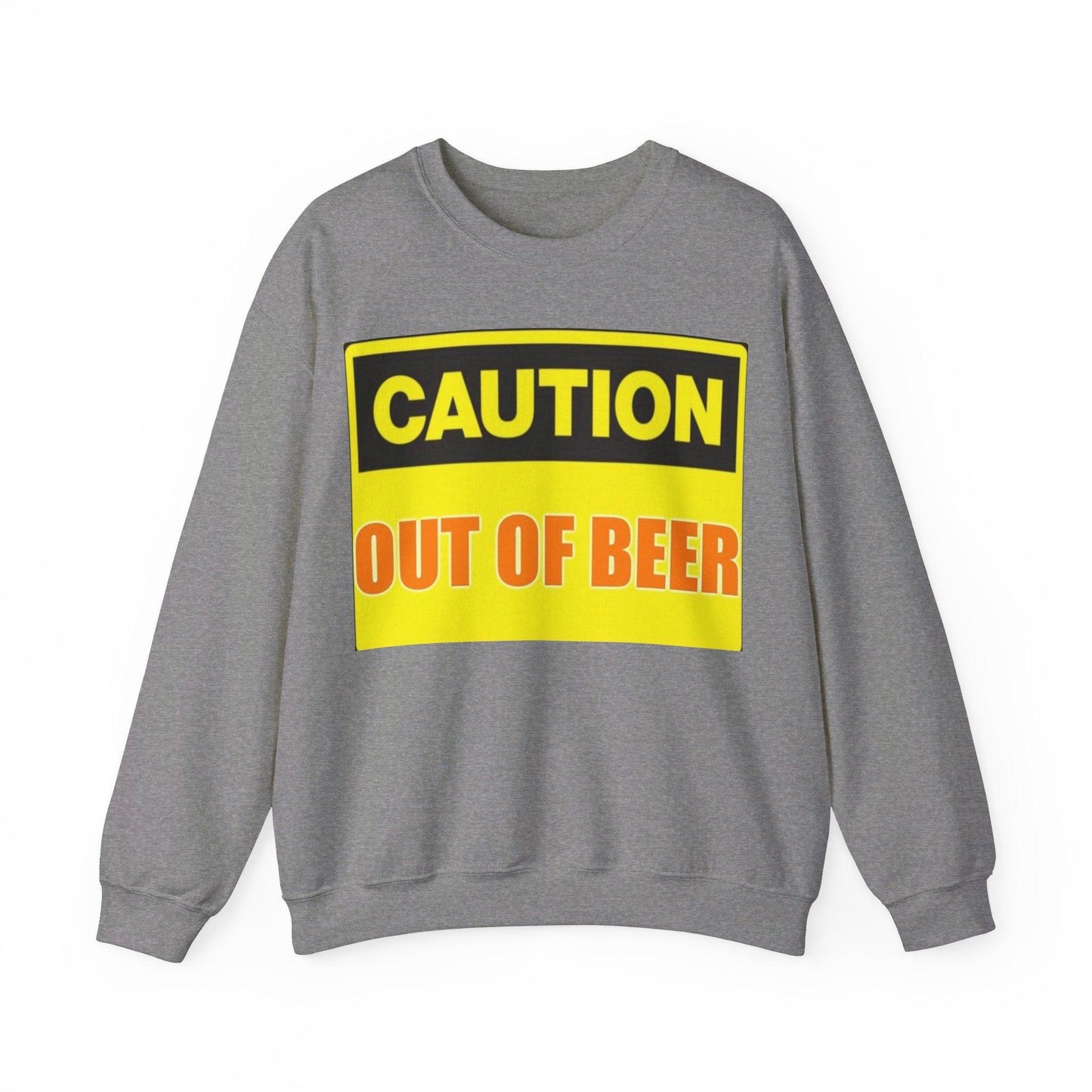 Caution Beer - Unisex Heavy Blend™ Crewneck Sweatshirt