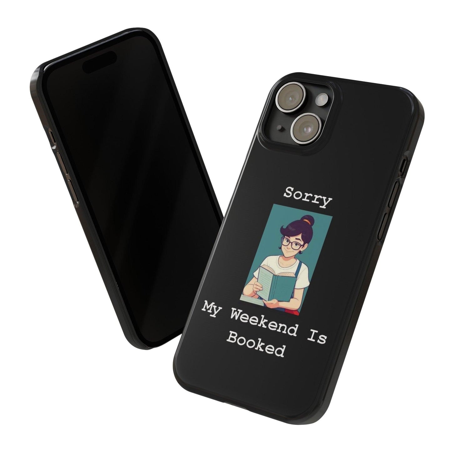 Booked 2 (Black) - Slim Phone Cases - Better Mode