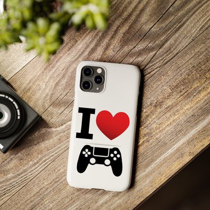 I Heart Gaming - Slim Phone Cases