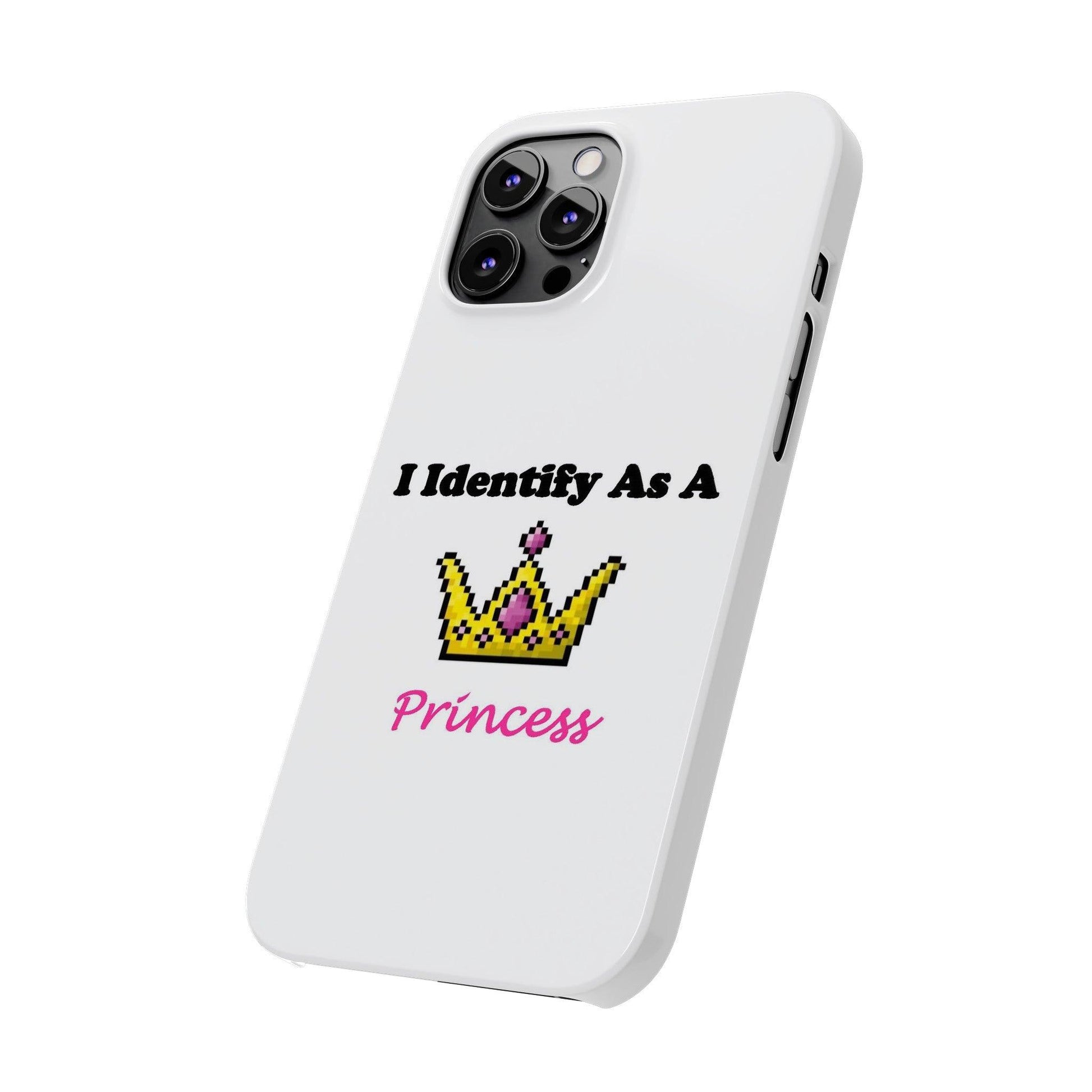 ID Princess (White) - Slim Phone Cases - Better Mode