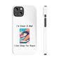 Great In Bed (White) - Slim Phone Cases - Better Mode