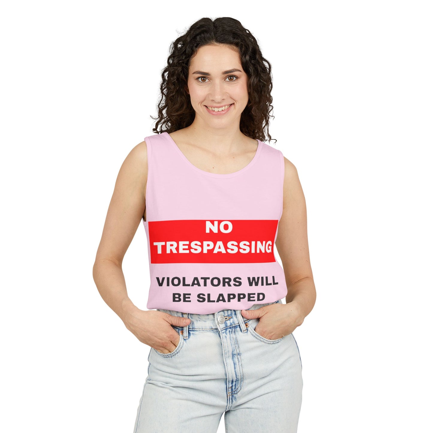 No Trespassing Tank Top