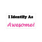 ID Awesome - Bumper Stickers - Better Mode