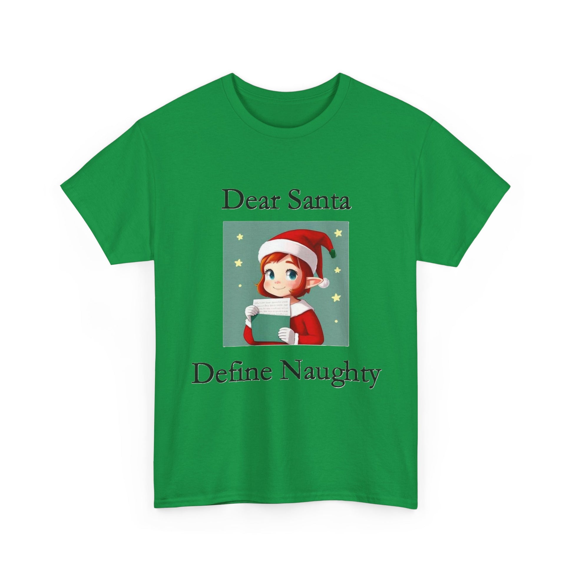 Christmas - Dear Santa 2 - Unisex Heavy Cotton T-Shirt - Better Mode