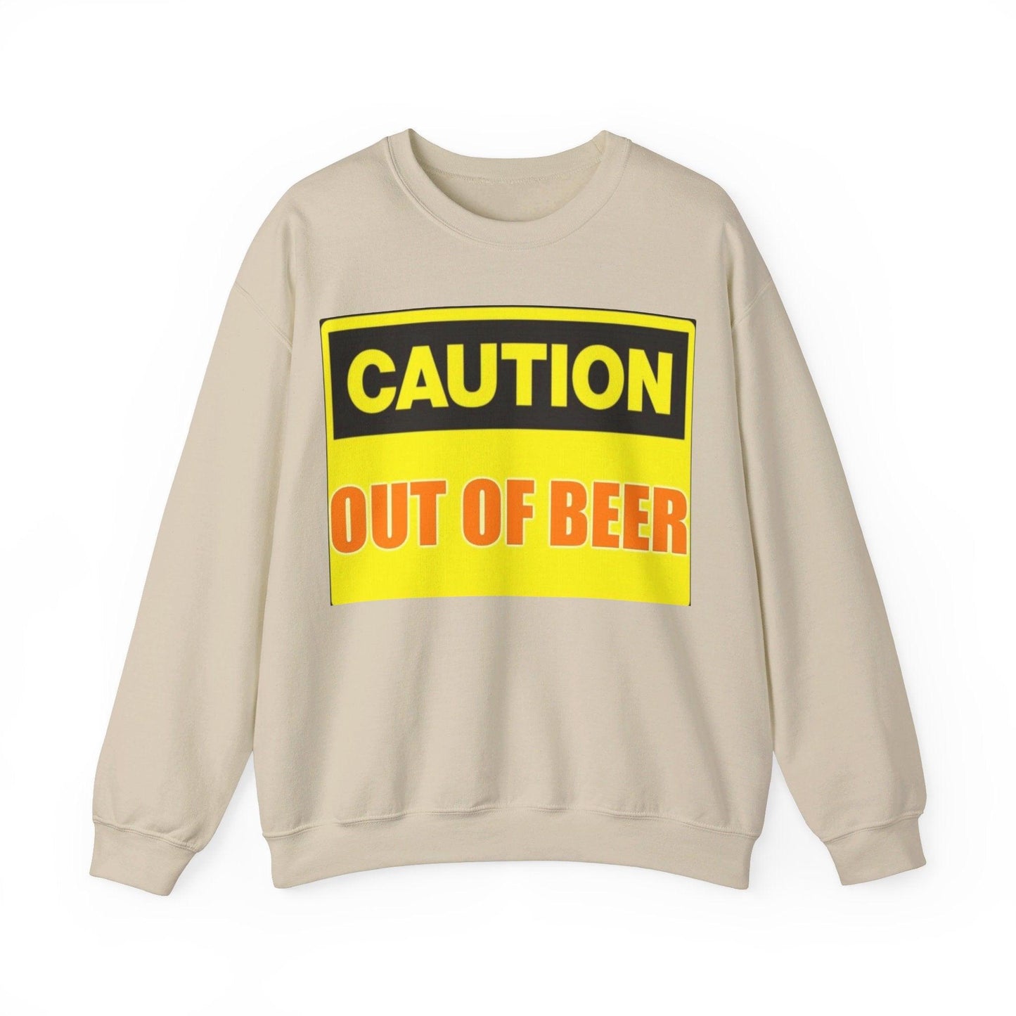 Caution Beer - Unisex Heavy Blend™ Crewneck Sweatshirt