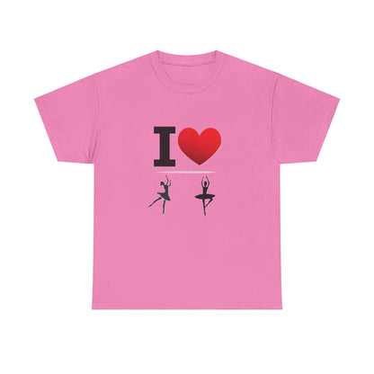 I Heart Dance - Unisex Heavy Cotton T-Shirt - Better Mode