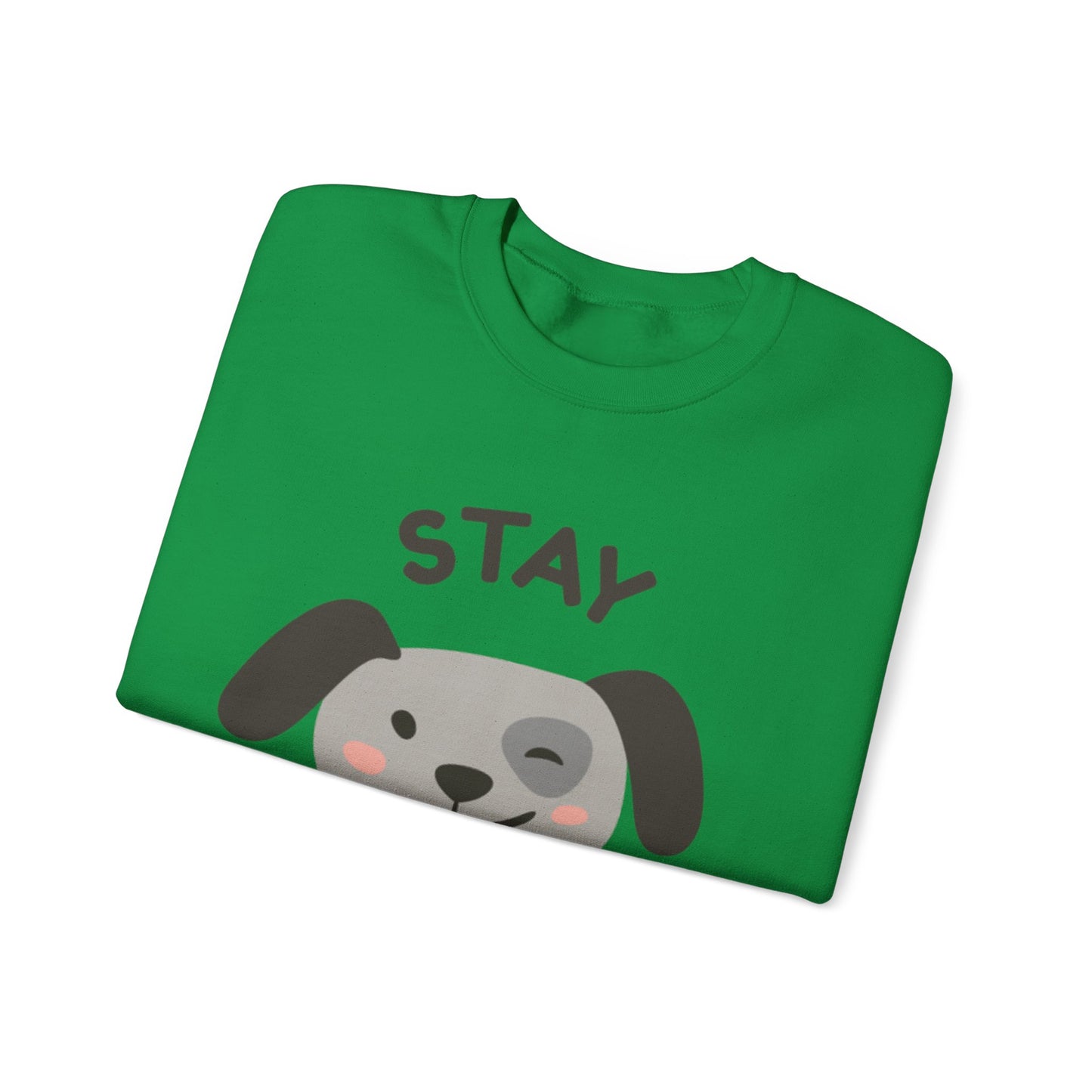 Stay Pawsitive - Crewneck Sweatshirt