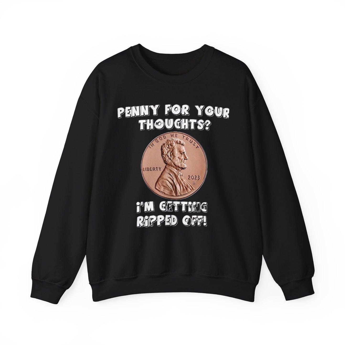 Penny...Thoughts - Crewneck Sweatshirt