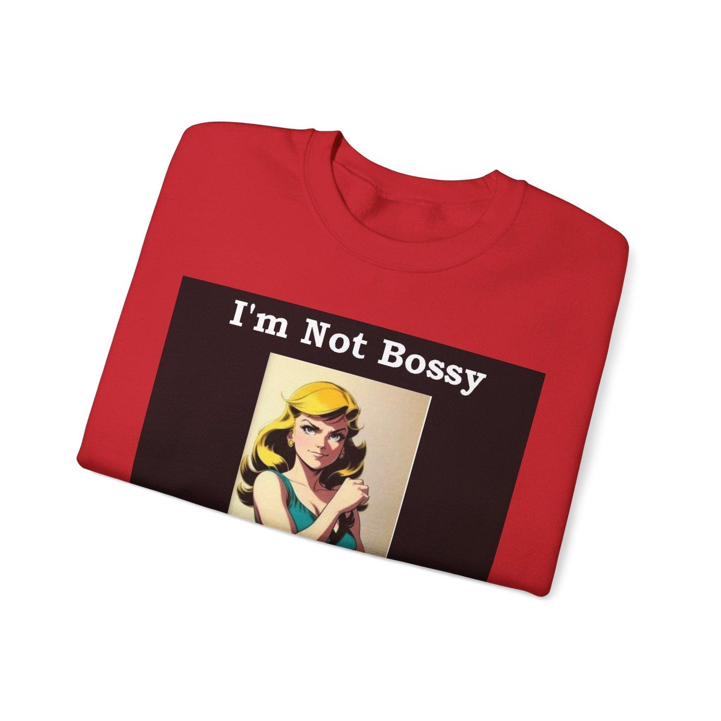 Bossy - Unisex Heavy Blend™ Crewneck Sweatshirt