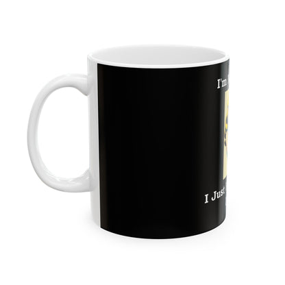 Bossy (Black) - Ceramic Mug, (11oz, 15oz) - Better Mode