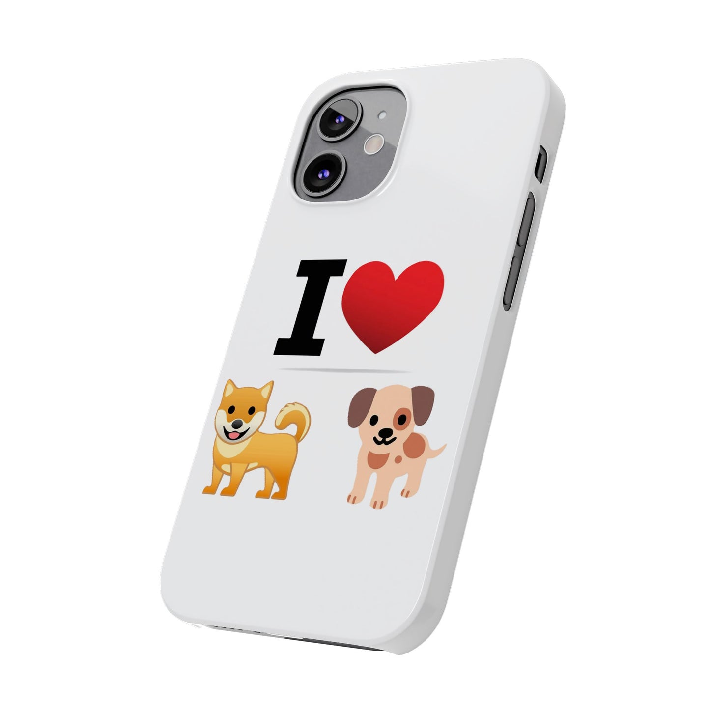 I Heart Dogs - Slim Phone Cases