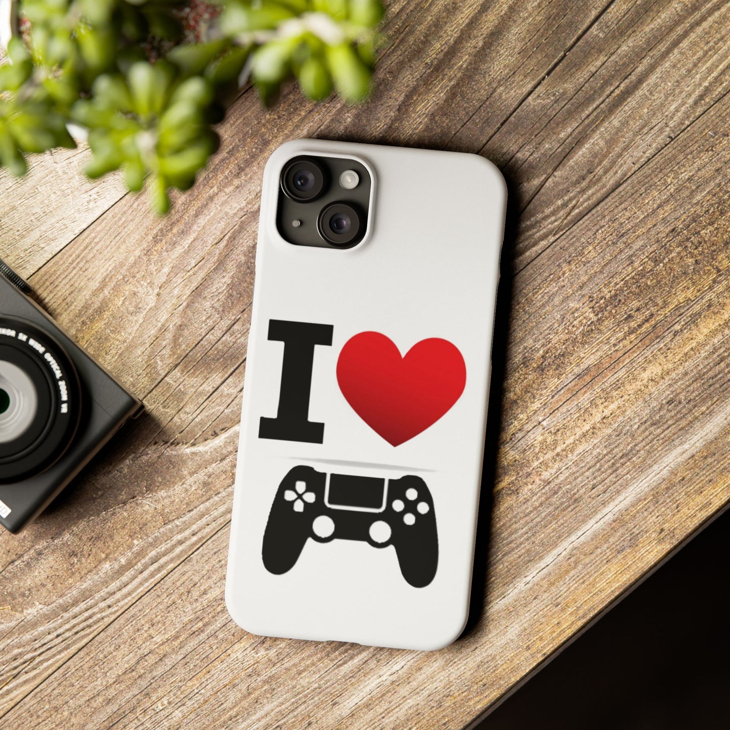 I Heart Gaming - Slim Phone Cases