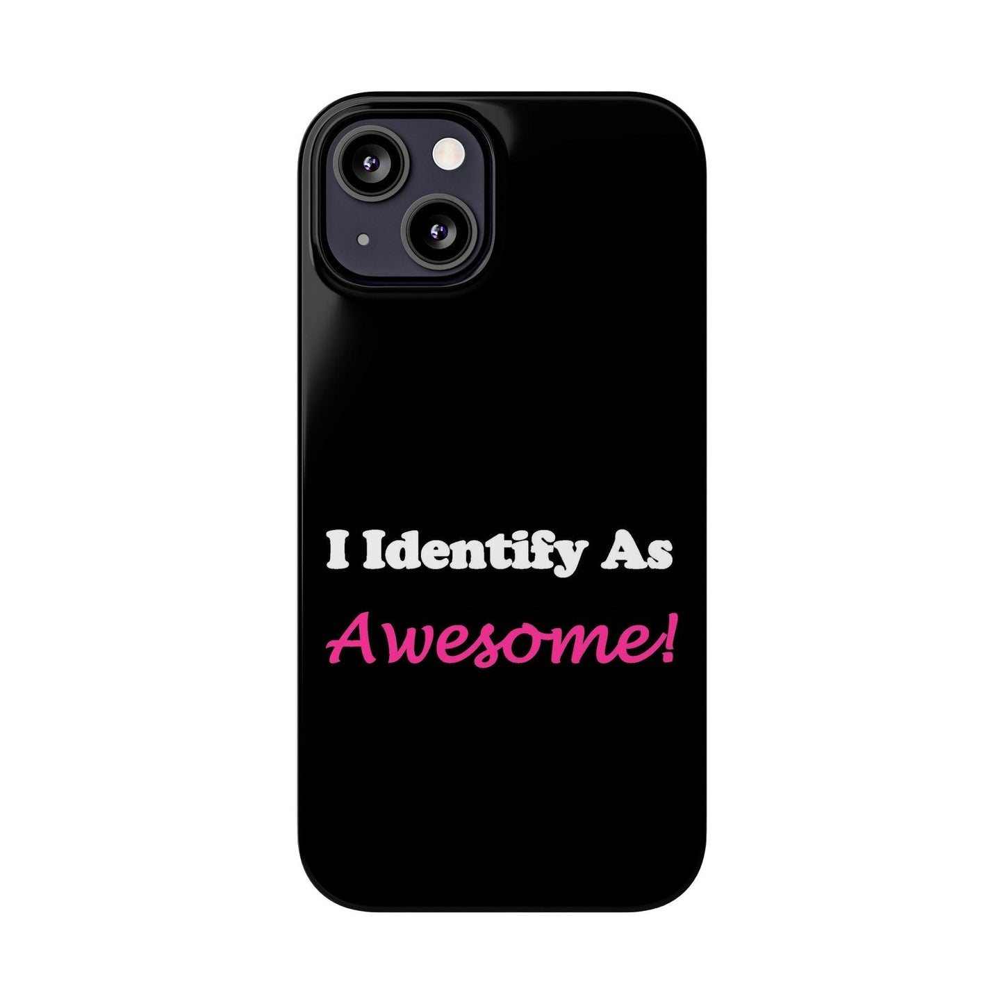 Awesome (Black) - Slim Phone Cases - Better Mode