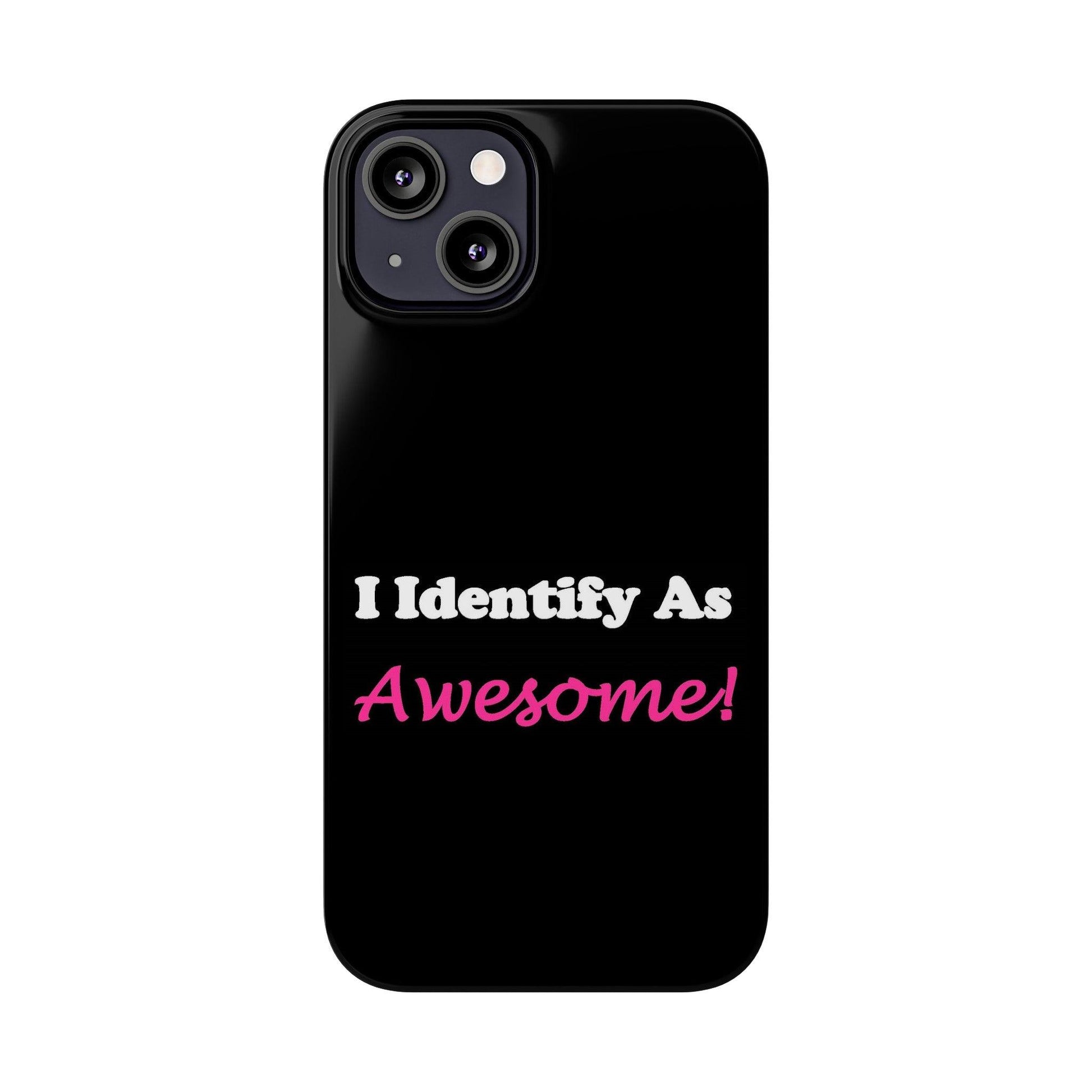 Awesome (Black) - Slim Phone Cases - Better Mode