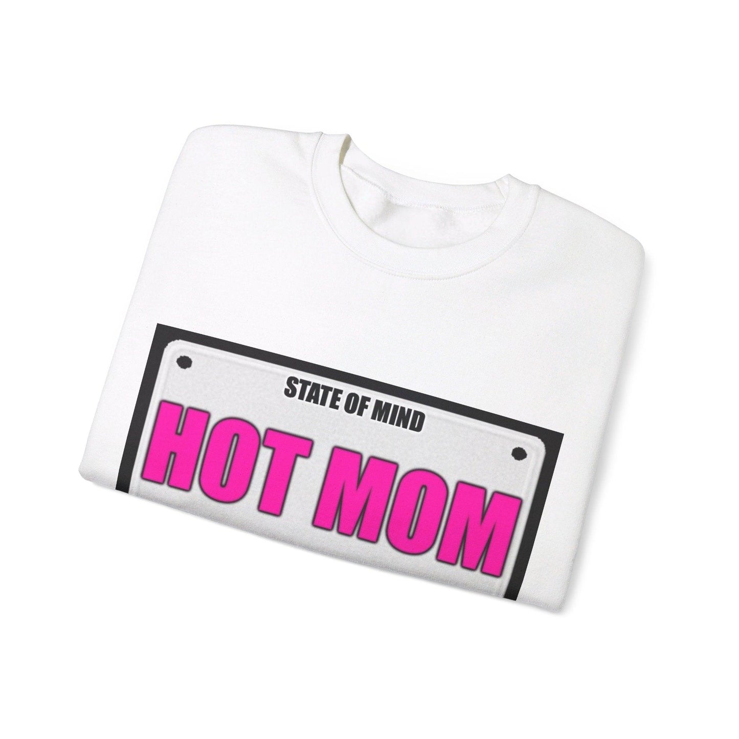 State Of Mind - HOT MOM - Unisex Heavy Blend™ Crewneck Sweatshirt