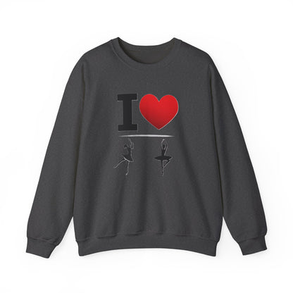 I Heart Dance - Crewneck Sweatshirt - Better Mode