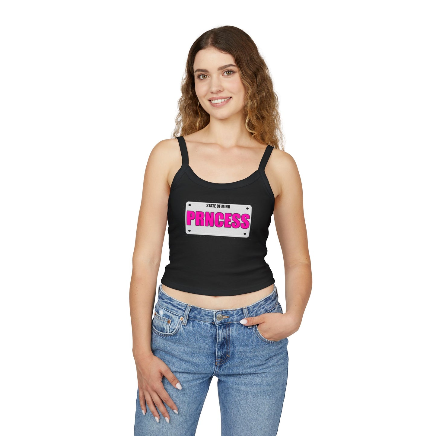 PRINCESS - Women's Spaghetti Strap Tank Top