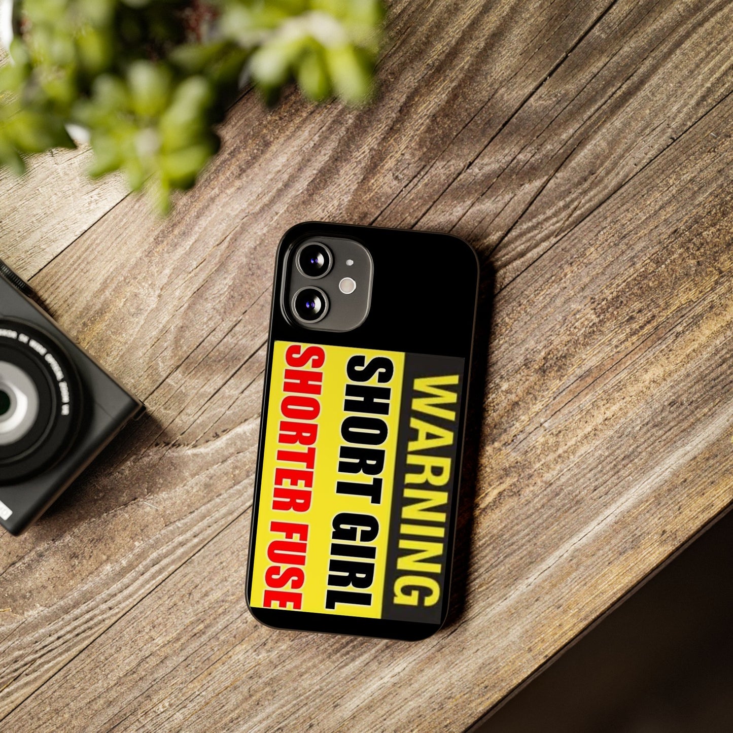 Slim Phone Cases - Short Girl Short Fuse