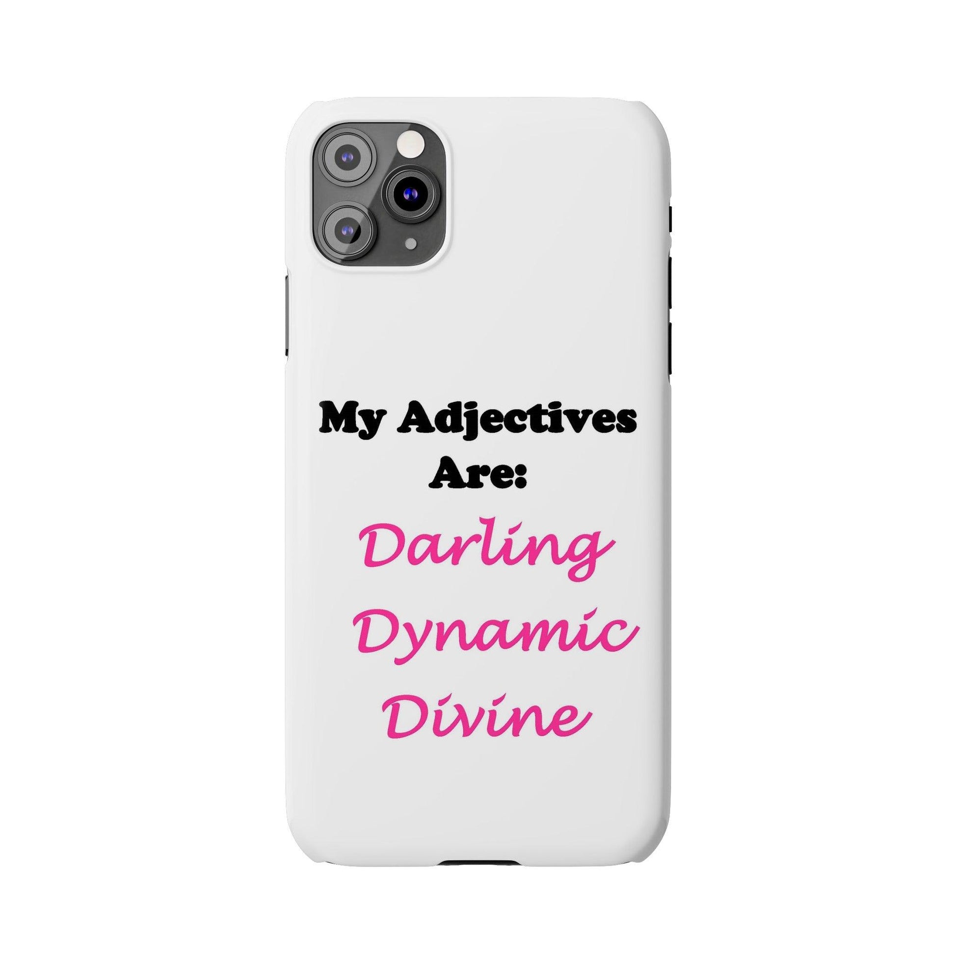 Darling (White) - Slim Phone Cases - Better Mode