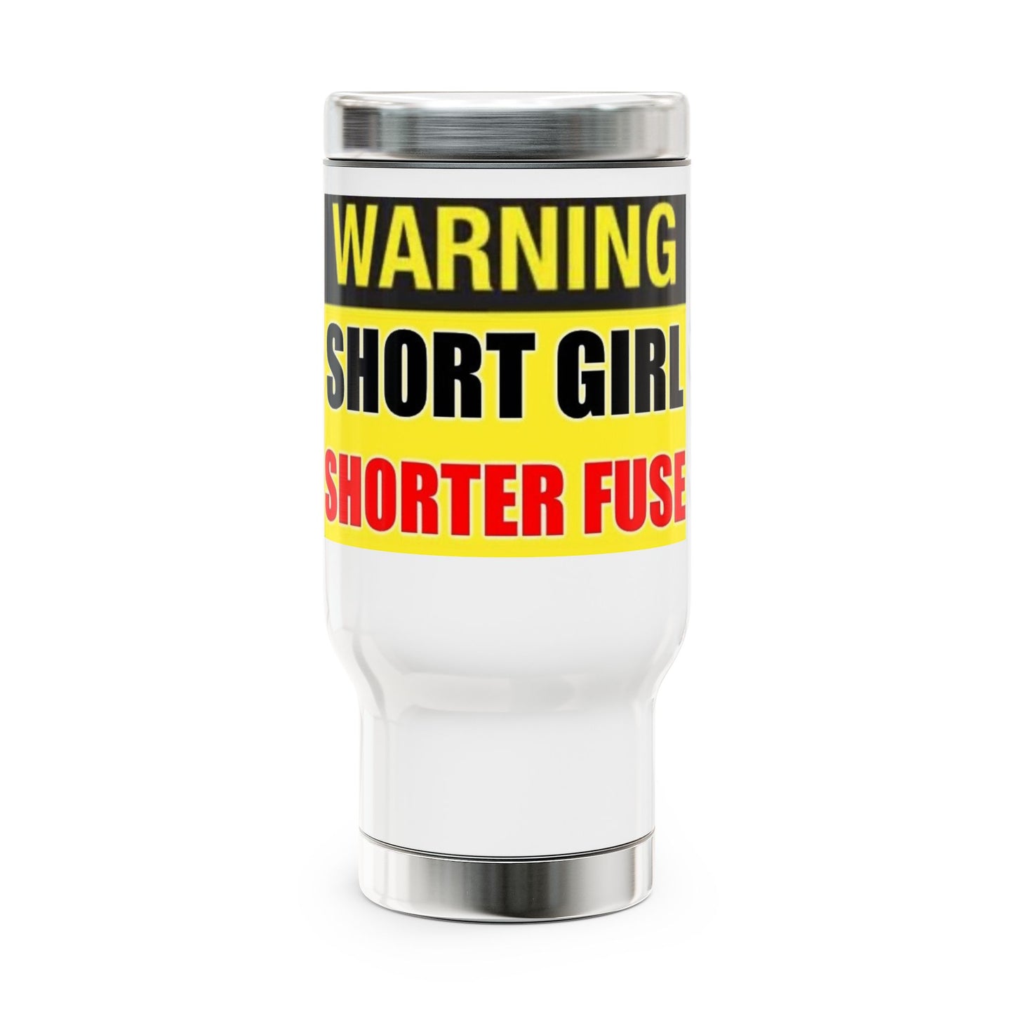 Short Girl Stainless Steel Travel Mug