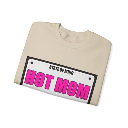 State Of Mind - HOT MOM - Unisex Heavy Blend™ Crewneck Sweatshirt