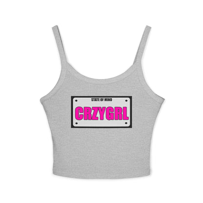 CRZYGIRL - Women's Spaghetti Strap Tank Top