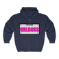 State Of Mind "GRLBOSS" - Full Zip Hooded Sweatshirt