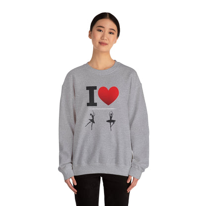 I Heart Dance - Crewneck Sweatshirt - Better Mode