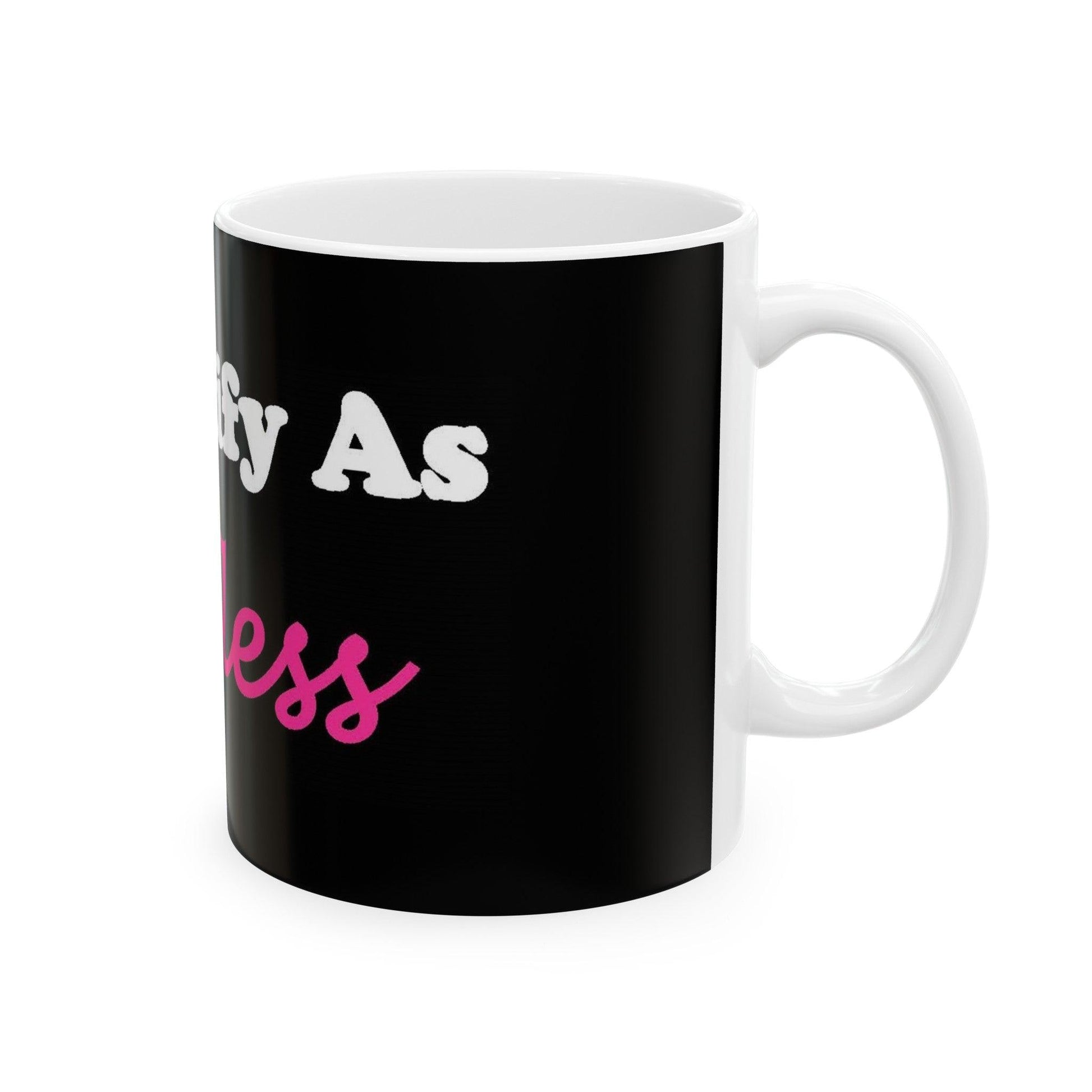 ID Ageless (Black) - Ceramic Mug, (11oz, 15oz) - Better Mode