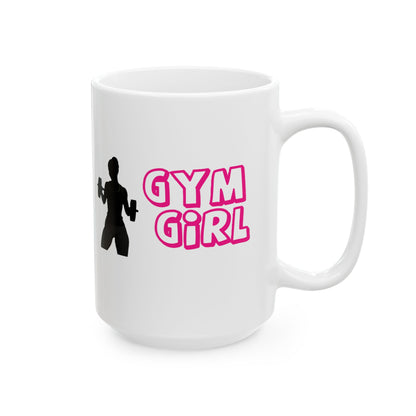 Gym Girl Ceramic Mug