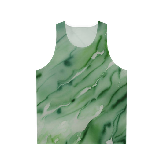 Green Marble Tank Top