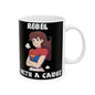 Rebel With A Cause (Black) - Ceramic Mug, (11oz, 15oz)