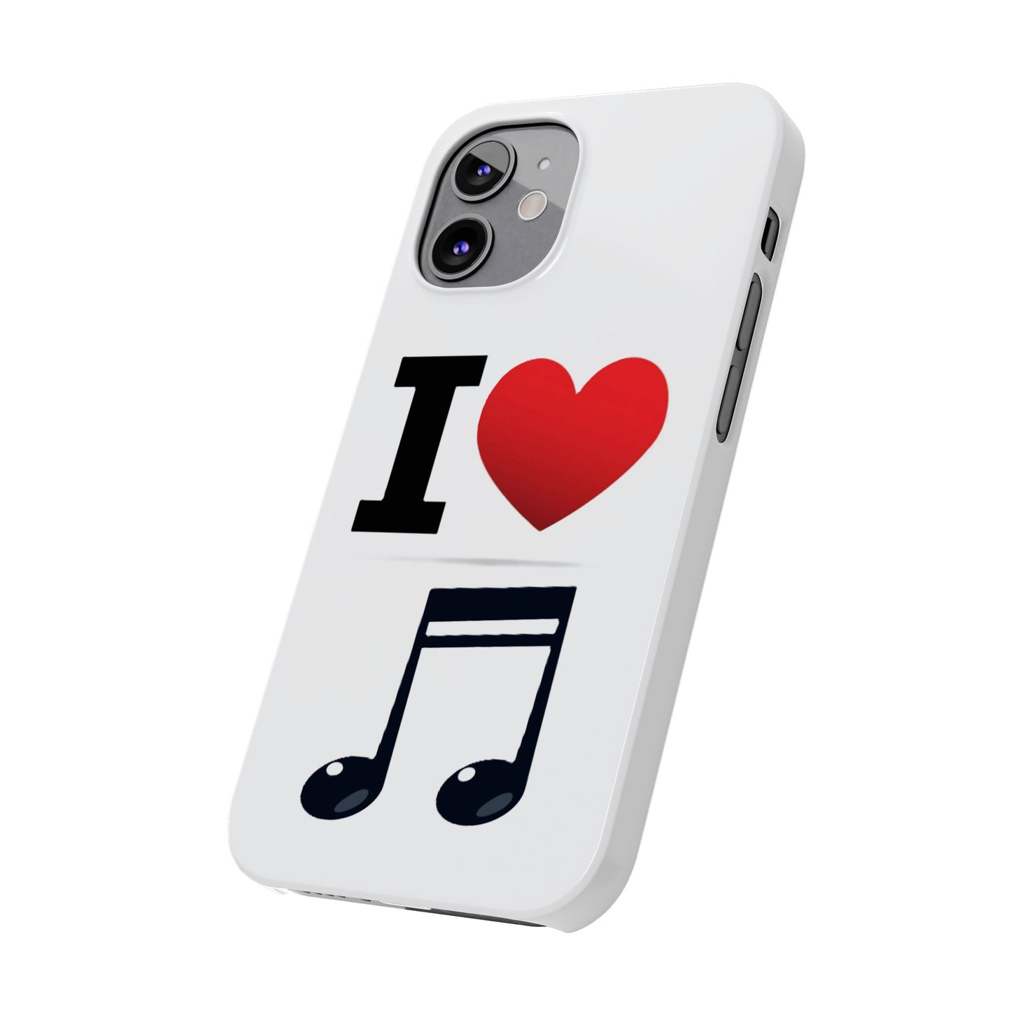 I Heart Music - Slim Phone Cases