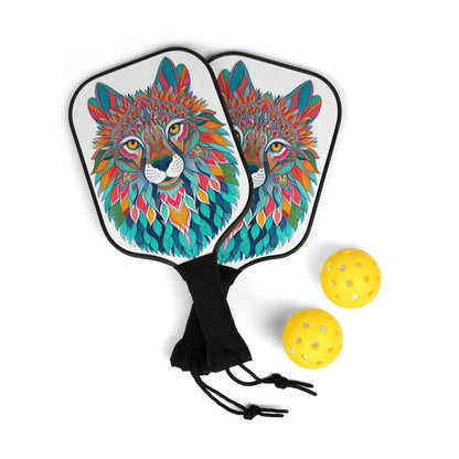 Lion Print - Pickleball Kit