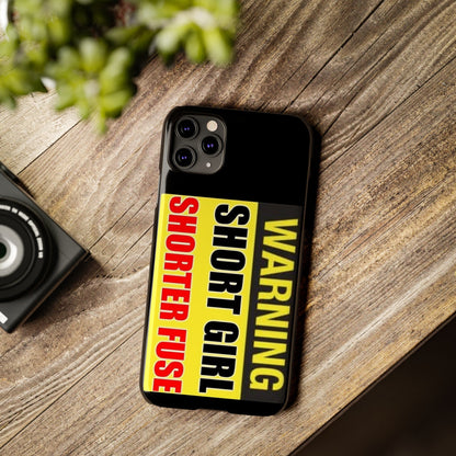 Slim Phone Cases - Short Girl Short Fuse