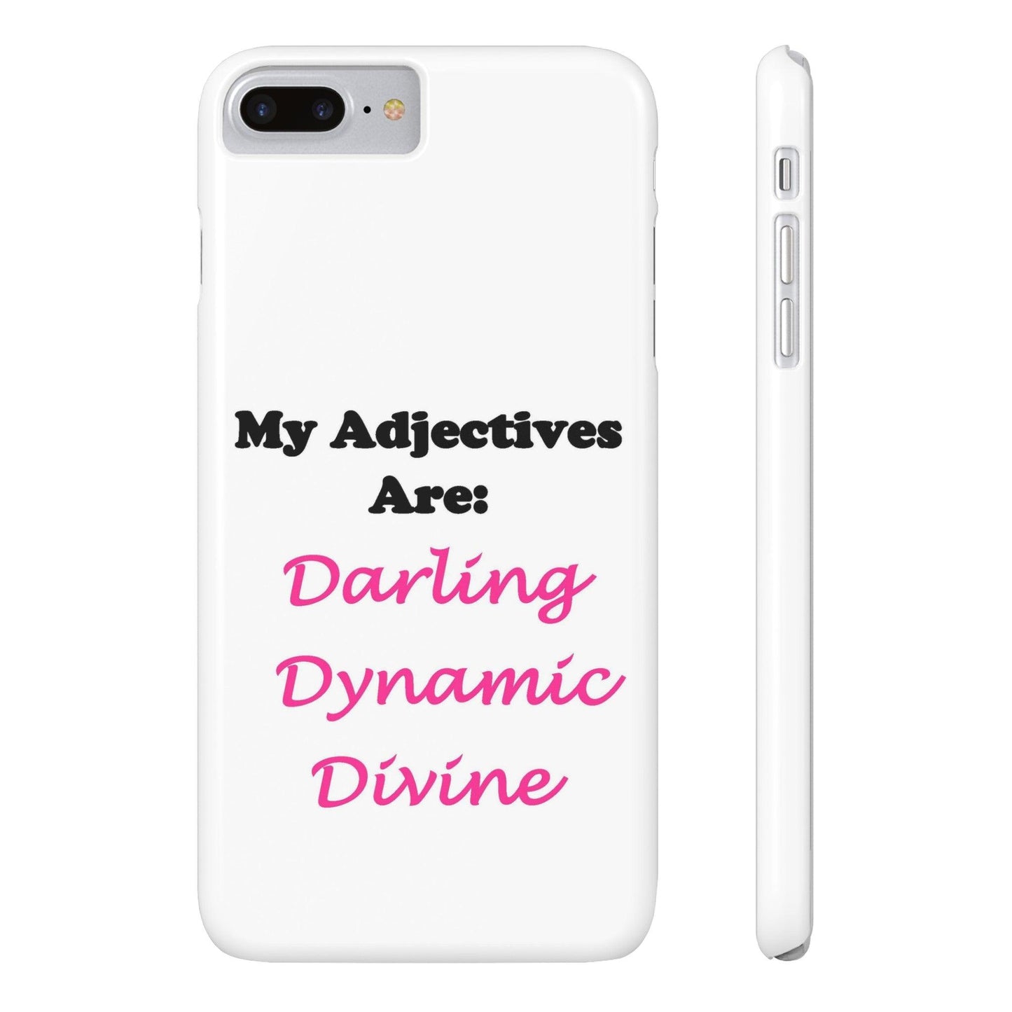 Darling (White) - Slim Phone Cases - Better Mode