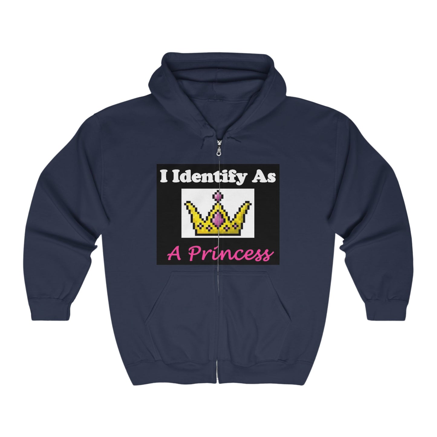 ID Princess - Full Zip Hooded Sweatshirt