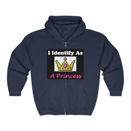 ID Princess - Full Zip Hooded Sweatshirt