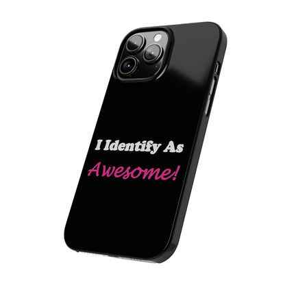 Awesome (Black) - Slim Phone Cases - Better Mode