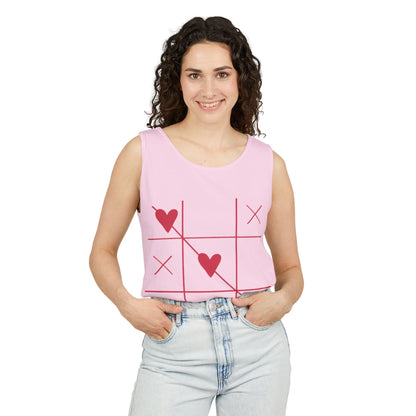 Tic Tac Toe Hearts Tank Top