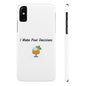 Pour Decisions Cocktail (White) - Slim Phone Cases - Better Mode