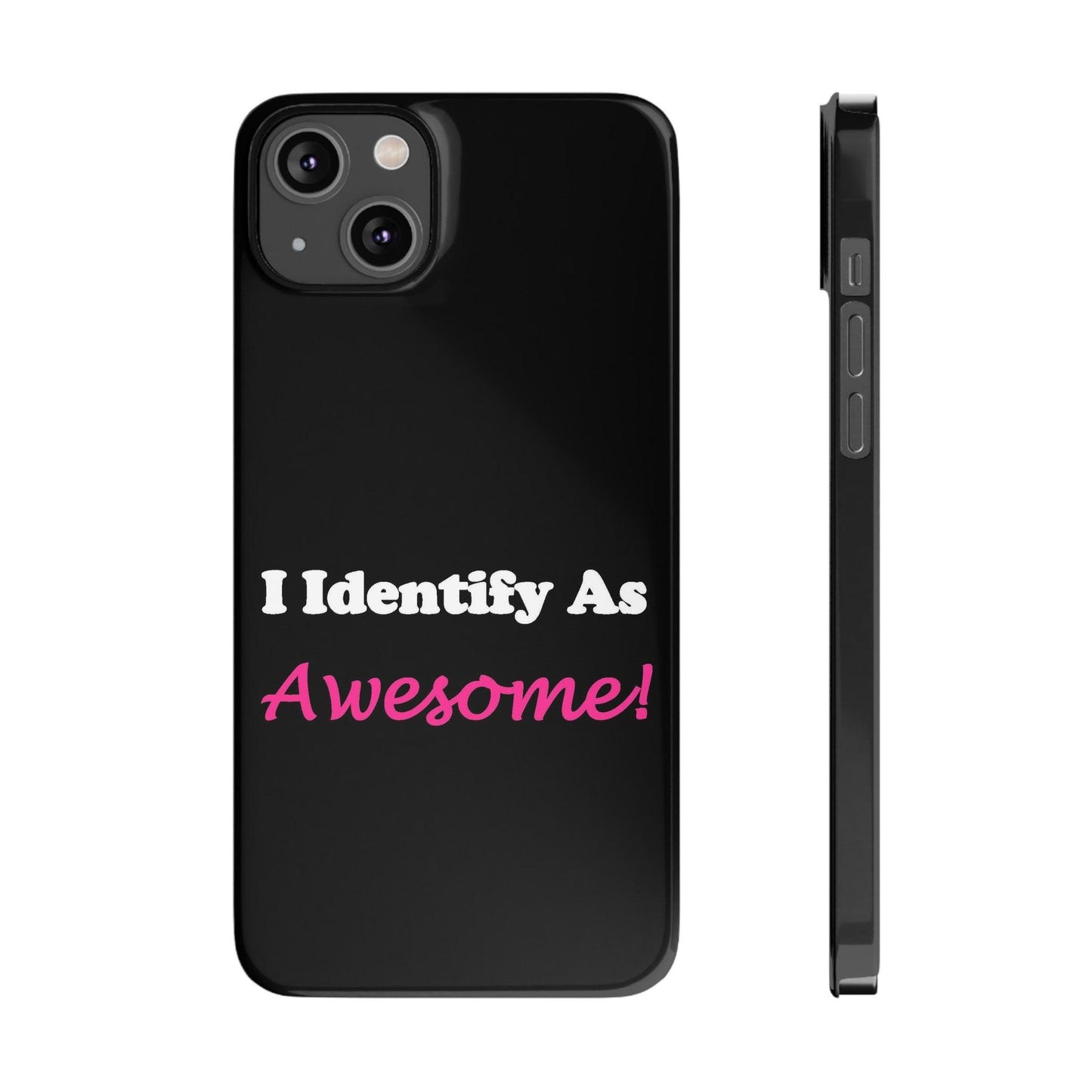 Awesome (Black) - Slim Phone Cases - Better Mode