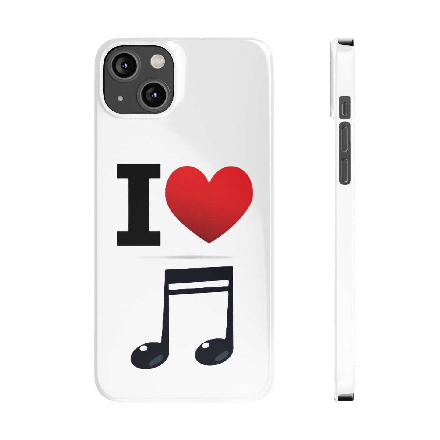 I Heart Music - Slim Phone Cases