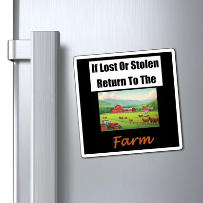 Lost Stolen Farm (Black) - Magnets - Better Mode