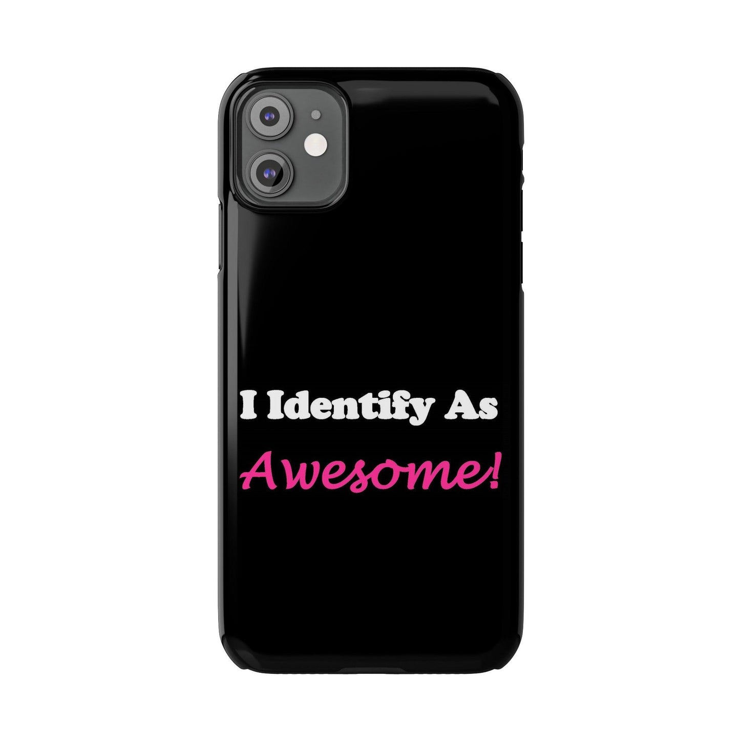 Awesome (Black) - Slim Phone Cases - Better Mode