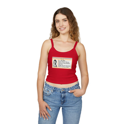 Women's Tank Top -  Drivers License Design