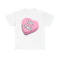 Candy Heart "Love Stinks" - Unisex Heavy Cotton T-Shirt - Better Mode